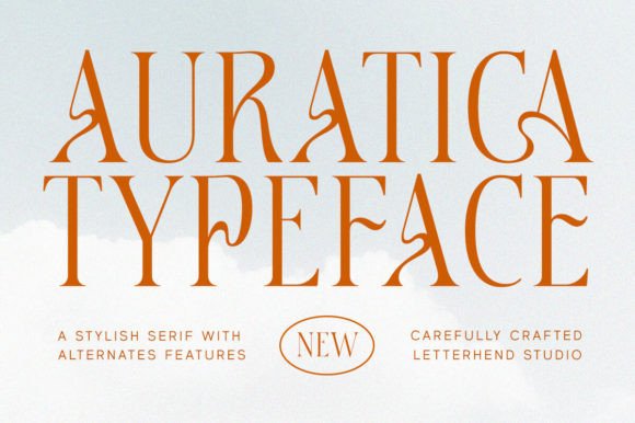Auratica Typeface: A Serif Font That Elevates Branding