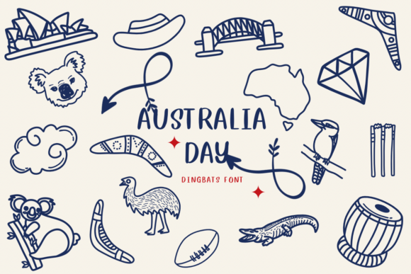 Australia Day Font: A Creative Tool for Campaign Design