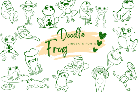 Doodle Frog: A Sketchy Font for Creative Branding