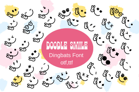 Doodle Smile: A Font for Playful Editorial Design