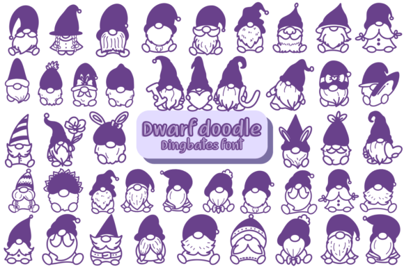 Dwarf Doodle: A Cute Font for Creative Branding