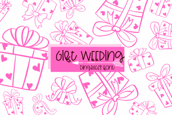 Gift Weeding: A Font That Speaks Volumes in Your Campaigns