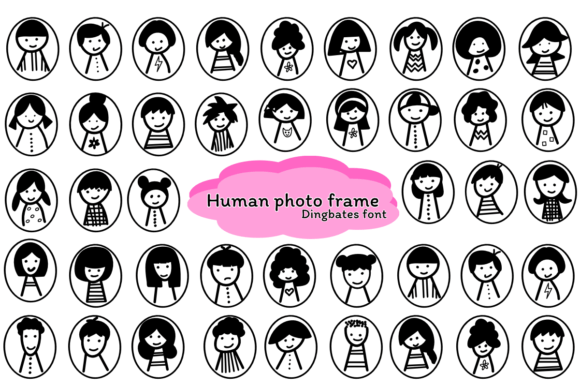 Human Photo Frame: A Font That Brings Character to Your Editorial Design