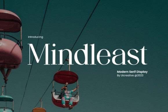 Mindleast: A Serif Font for Crafters and Product Creators