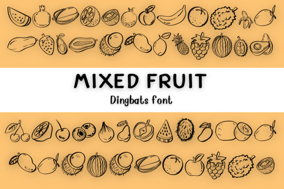 Mixed Fruit: A Versatile Font for Creative Editorial Design