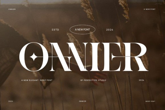 Onnier: A Serif Font That Elevates Editorial Design