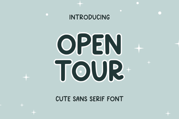 Open Tour: A Font for Bold Digital Storytelling