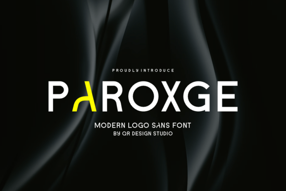 Paroxge: A Bold Sans Serif for Digital Branding