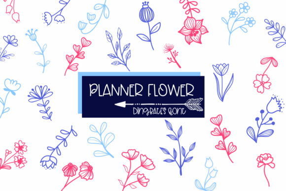 Planner Flower: The Perfect Font for Branding and Creativity