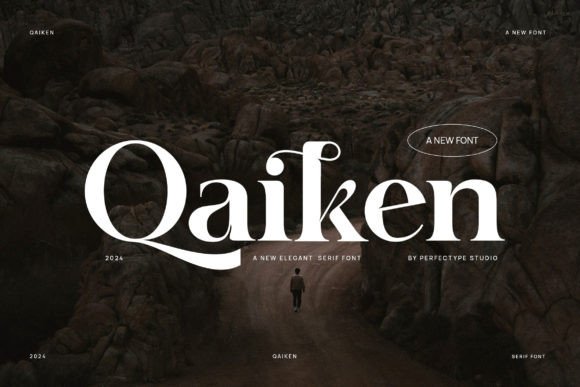 Qaiken: A Serif Font That Elevates Brand Campaigns