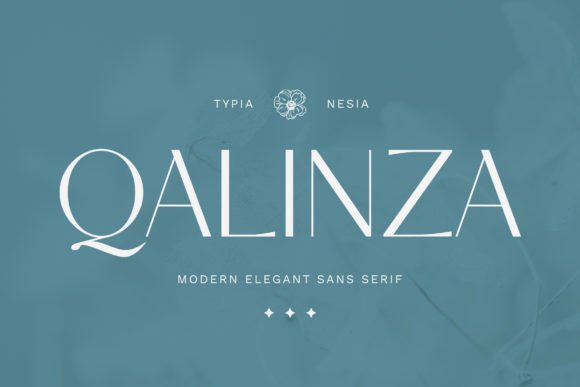 Qalinza: A Sans Serif Font for Modern Editorial Design