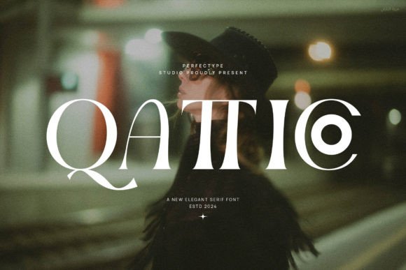 Qattico: A Serif Font for Elegant Editorial Design