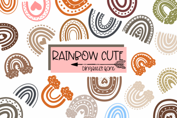 Rainbow Cute: A Delightful Font for Digital Design