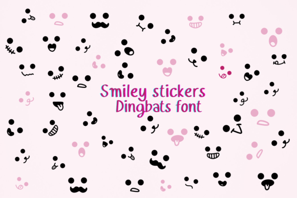 Smiley Stickers: A Font That Brings Joy to Your Brand