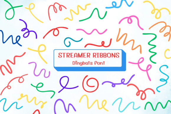Streamer Ribbons: A Festive Font for Creative Campaigns