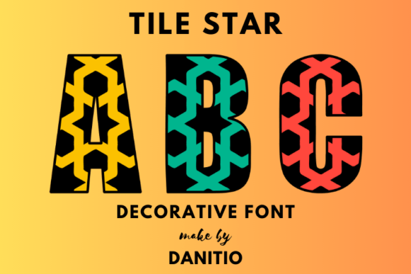 Tile Star: A Font That Adds Elegance to Your Brand