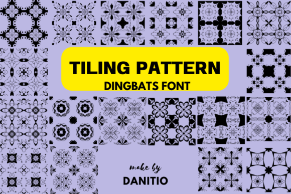 Tiling Pattern: A Versatile Font for Creative Branding